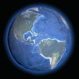 Photo of the world from space